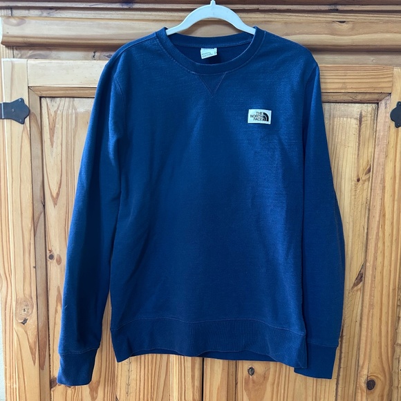 The North Face Other - The North Face Navy Blue Sweatshirt Crewneck Pullover Mens Size Medium